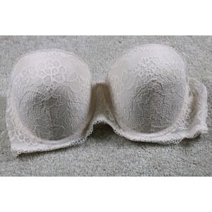 Sophia B. Strapless Lace Bra‎ 36C